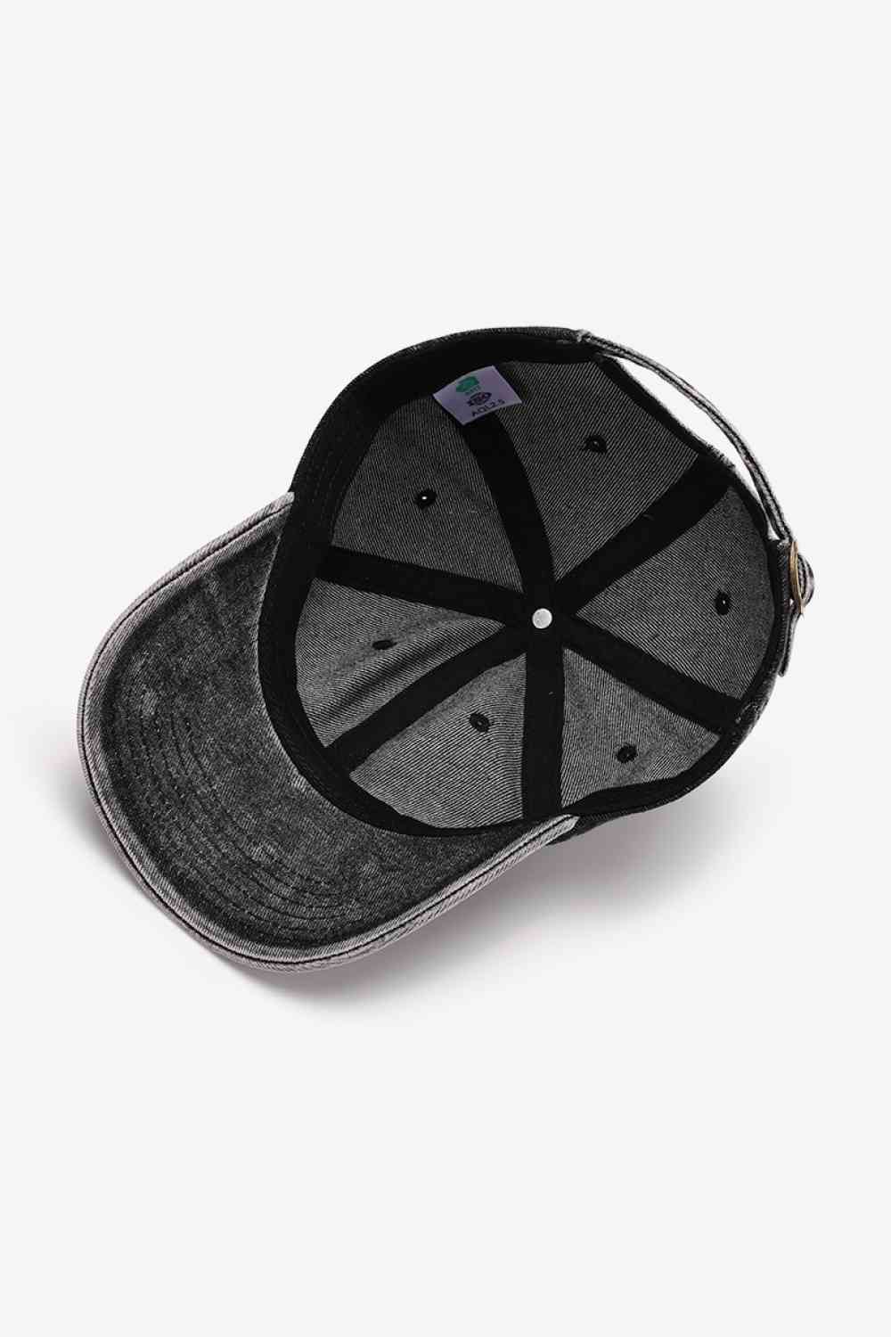 Plain Adjustable Baseball Cap