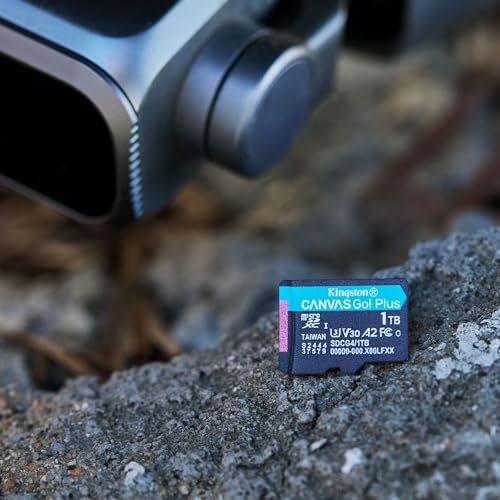 Kingston Canvas Go Plus microSDXC Memory Card Gen4 200MB/s A2 U3 V30 256GB Card - Adapter-SDCG4/256GB – Image 5