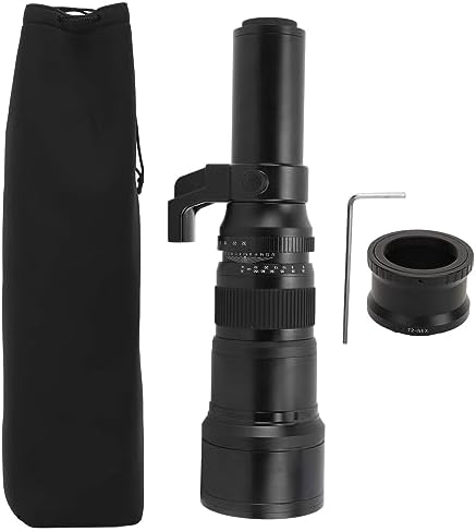 Témisme de Téléobjectif Prime, Réfractoscope Achromatique Anti-fantôme Verre Optique Prime Lenses avec Adaptateur T2 NEX pour la Caméra sans Miroir à Cadre Complet (Black) – Image 6