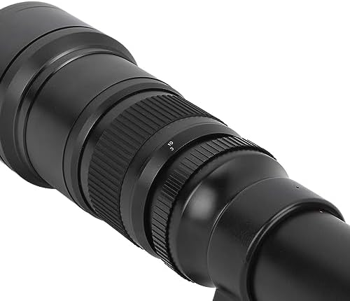 Témisme de Téléobjectif Prime, Réfractoscope Achromatique Anti-fantôme Verre Optique Prime Lenses avec Adaptateur T2 NEX pour la Caméra sans Miroir à Cadre Complet (Black) – Image 7